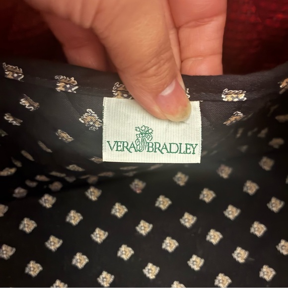 Vera Bradley Classic Black Betsey Bag - Picture 4 of 5